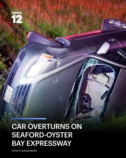 Long Island Expressway Accident Today, New York – Overturned Vehicle Crash Near Exit 9 Causes Traffic Delays
